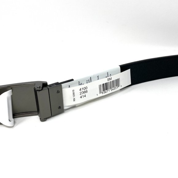 🌿 SALE 🌿 Calvin Klein Reversible Plaque Belt Black 1.25 CK 41002366 010 - Picture 4 of 10